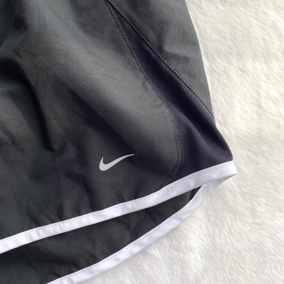 Nike Dri-Fit Running Shorts in Black and White - Picture 4 of 13
